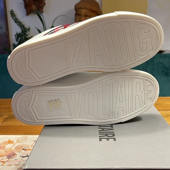 Zadig & Voltaire | La Flash Low Top | Platform Sneaker | Women’s EU 38 / US 7 - Picture 6 of 8